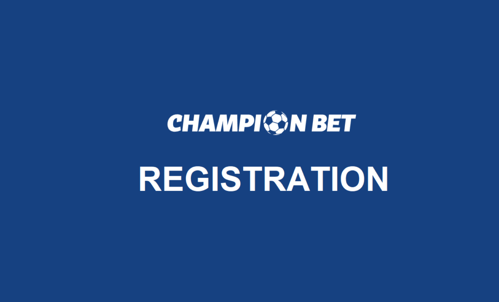 Champion Bet Registration