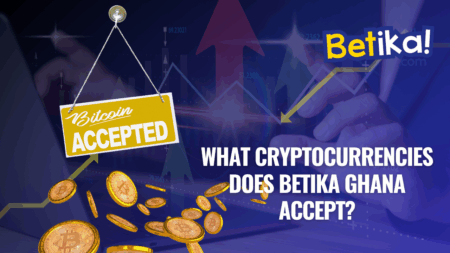 What cryptocurrencies does Betika Ghana accept?