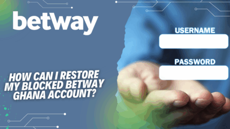 How can I restore my blocked Betway Ghana account?
