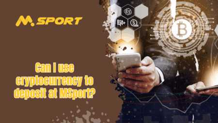 Can I use cryptocurrency to deposit at MSport?