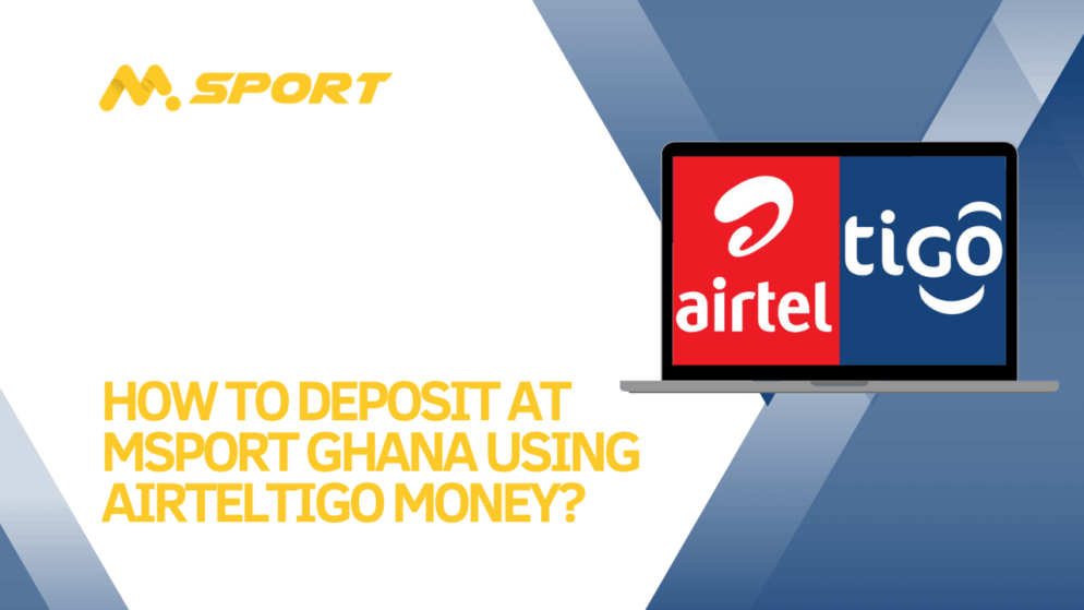 How to deposit at MSport Ghana using AirtelTigo Money?